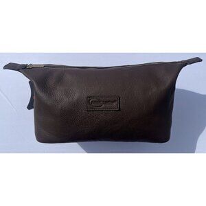 AmeriLeather Travel Toiletry Bag‎ Shaving Kit overnight